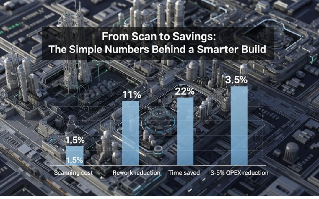 Why investing 1% Upfront in Laser Scanning Pays Off  – What High-Fidelity point clouds and  Reality Models Actually Deliver.